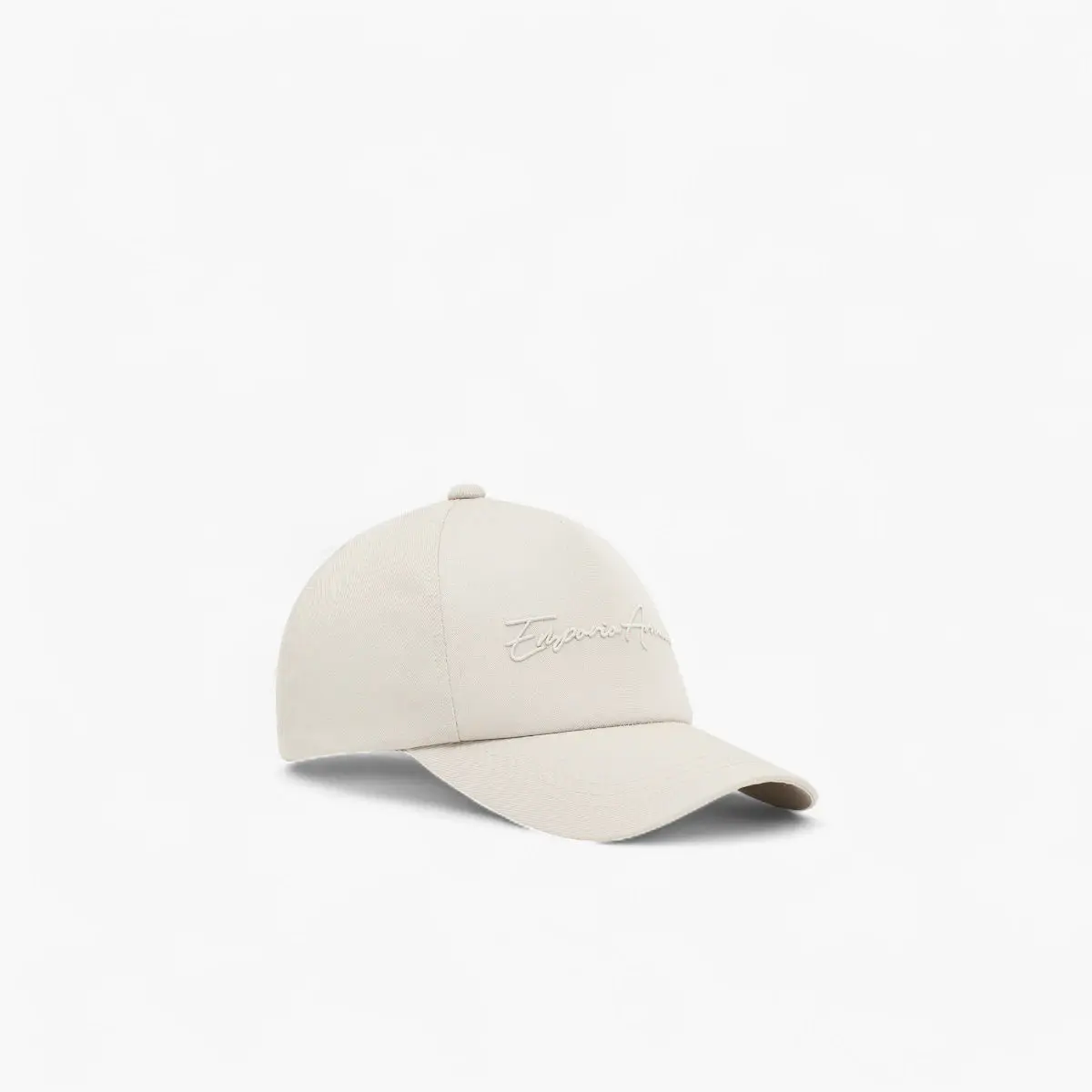 Baseball Cap With Embroidered Logo