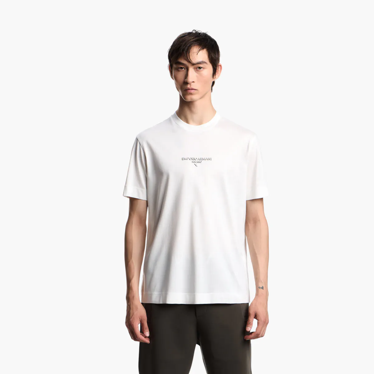 Regular Fit T-Shirt With 3D-Effect Logo