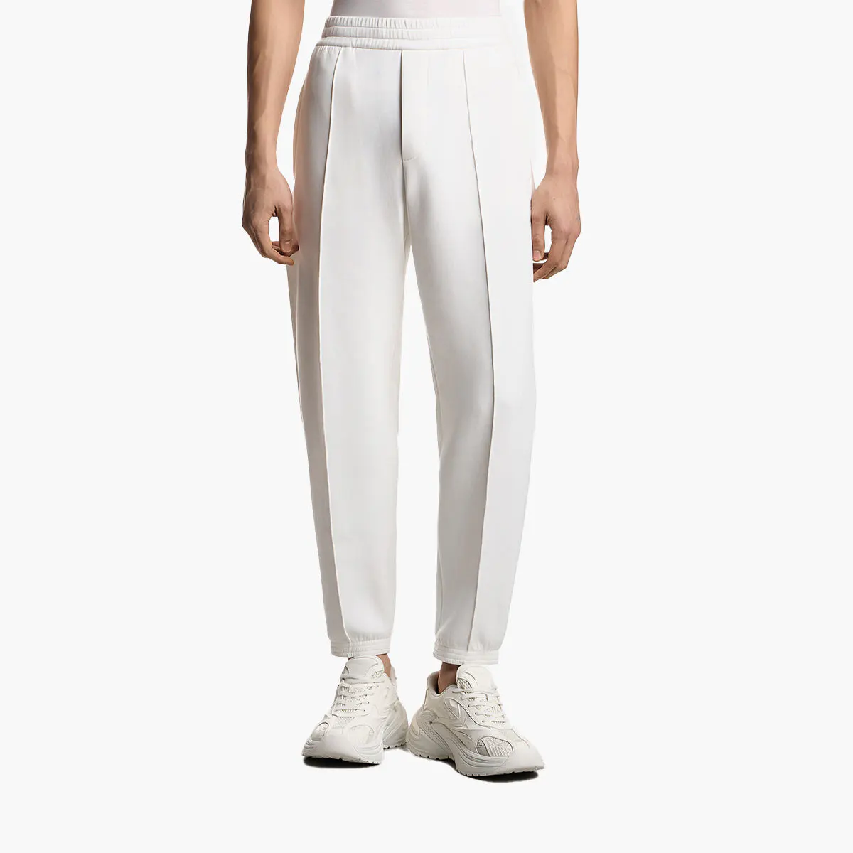 Joggers With Embroidered Eagle Logo