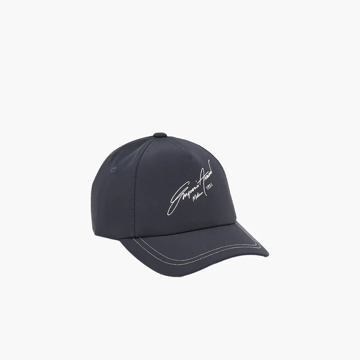 Baseball Cap With Embroidered Logo