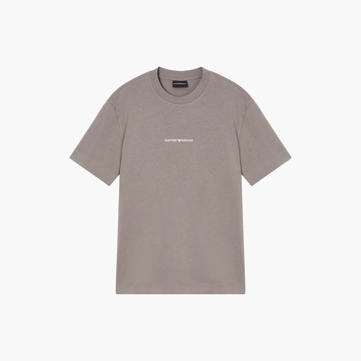 Heavyweight Cotton T-Shirt With Logo Branding