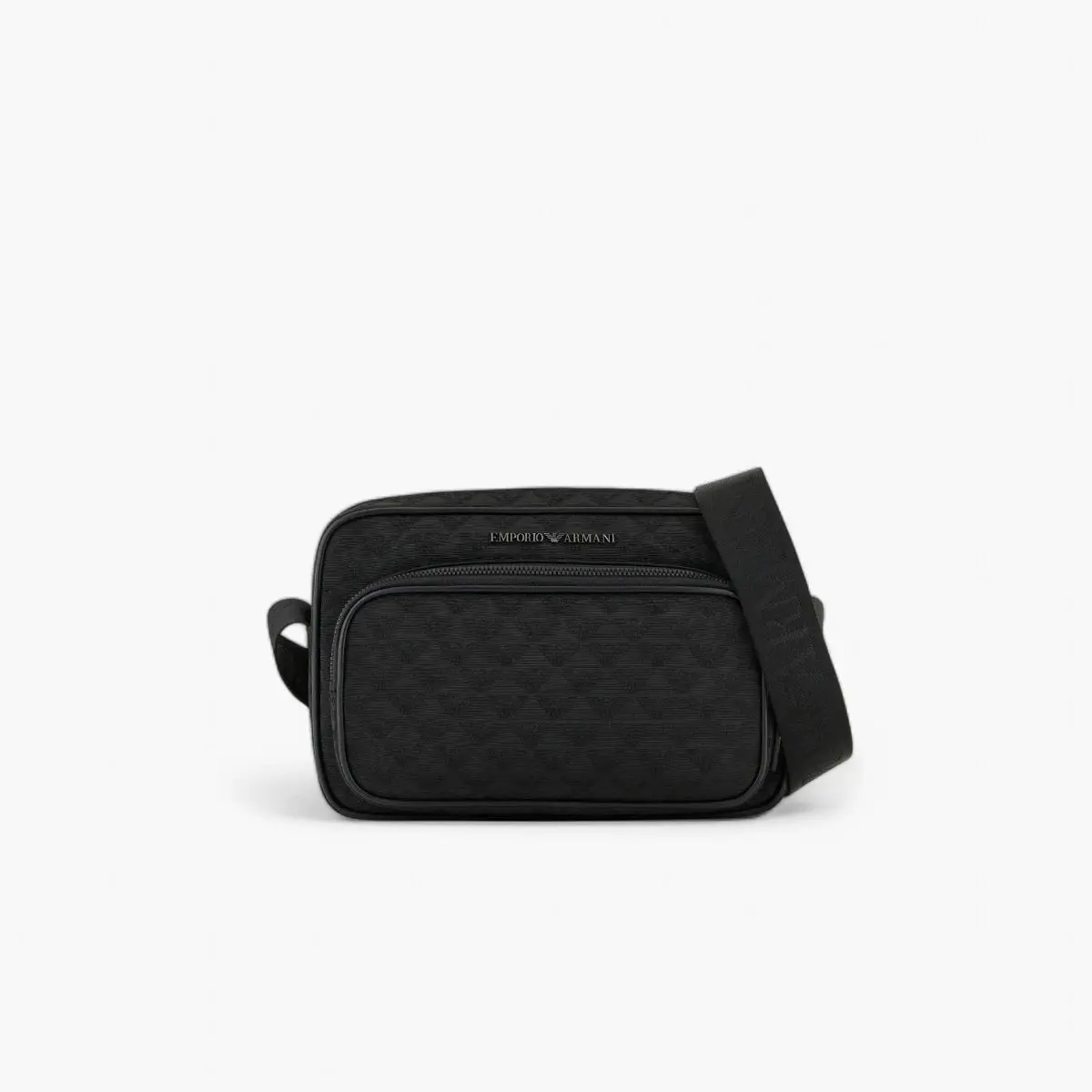 All Over Logo Jaquard Shoulder Bag With Adjustable Straps