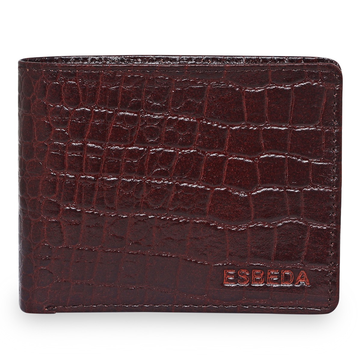 ESBEDA Brown Color Wallet Belt Gift Set For Mens