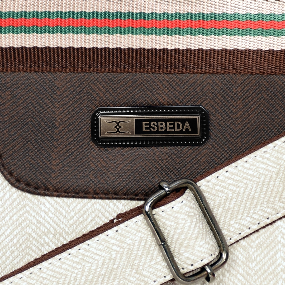 ESBEDA | ESBEDA Off White Color Rodeo Crossbody Sling bag For Mens 6