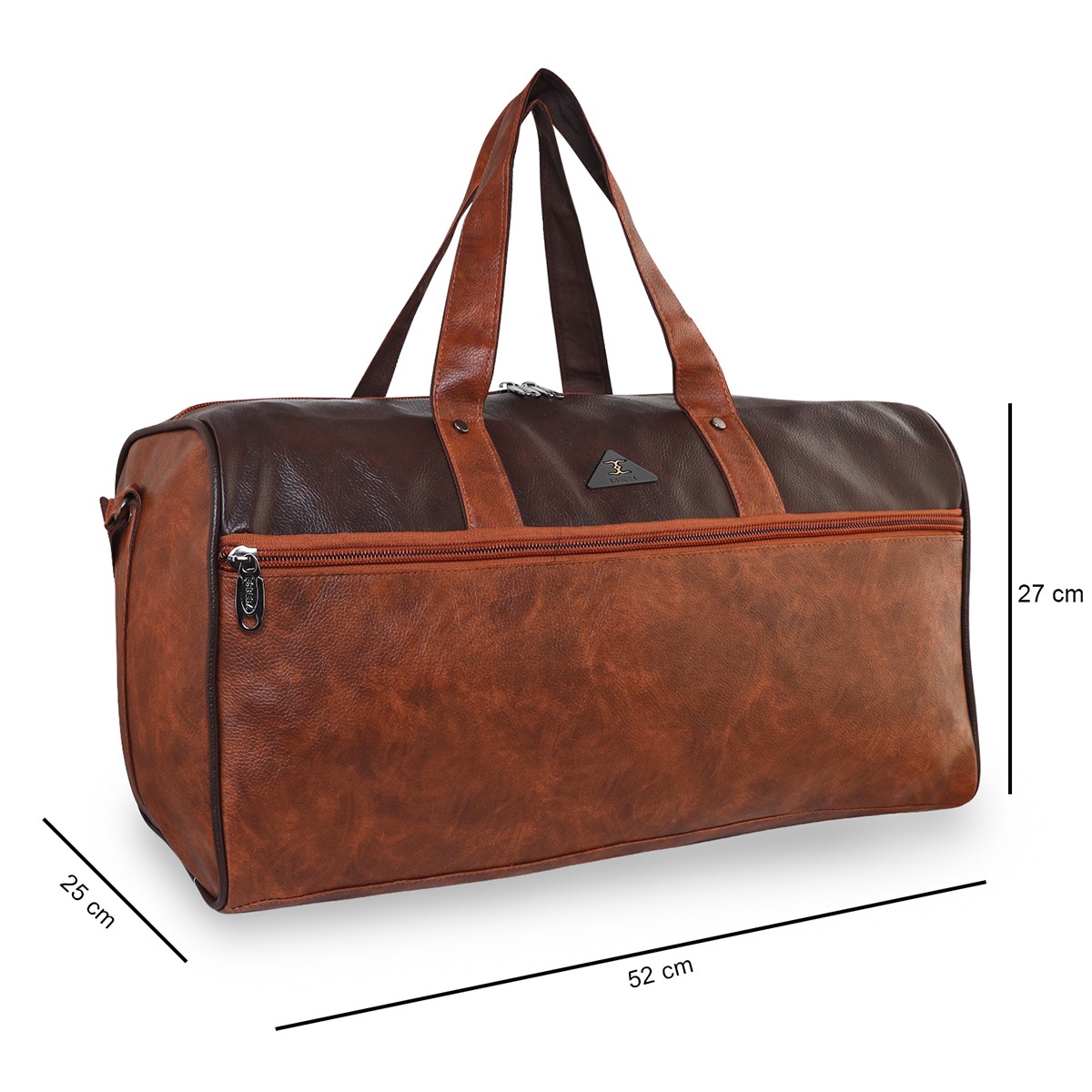 ESBEDA Brown Tan Color Travel Duffle Bag weekeder For Mens and Womens