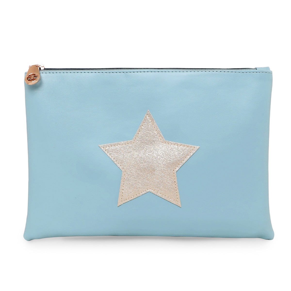 ESBEDA Blue Color Solid Star Pouch Kit For Women