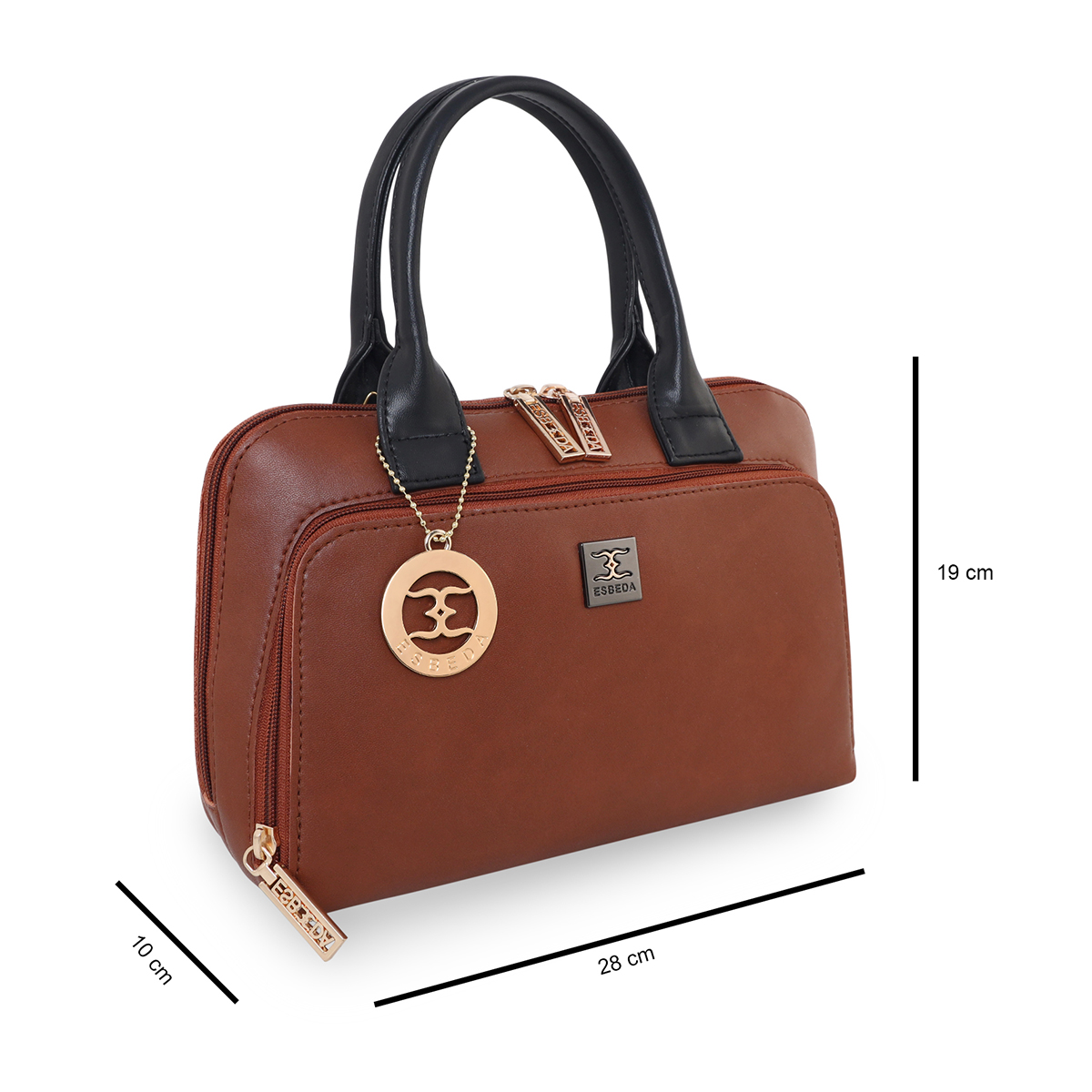 Tan designer handbag online