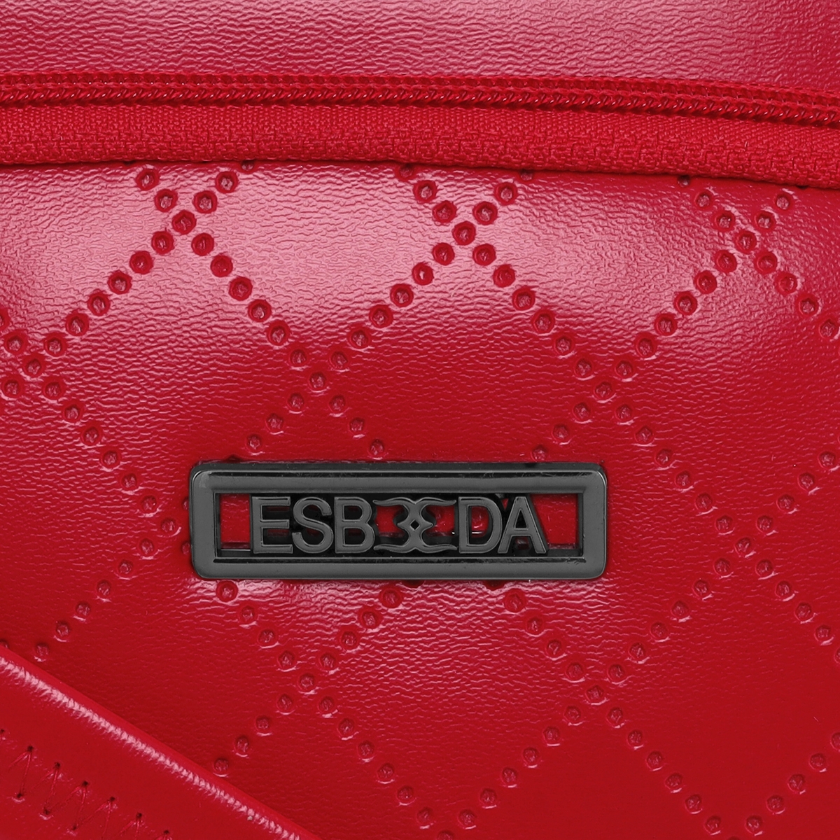 ESBEDA | Women's Red PU Solid Sling Bags 6