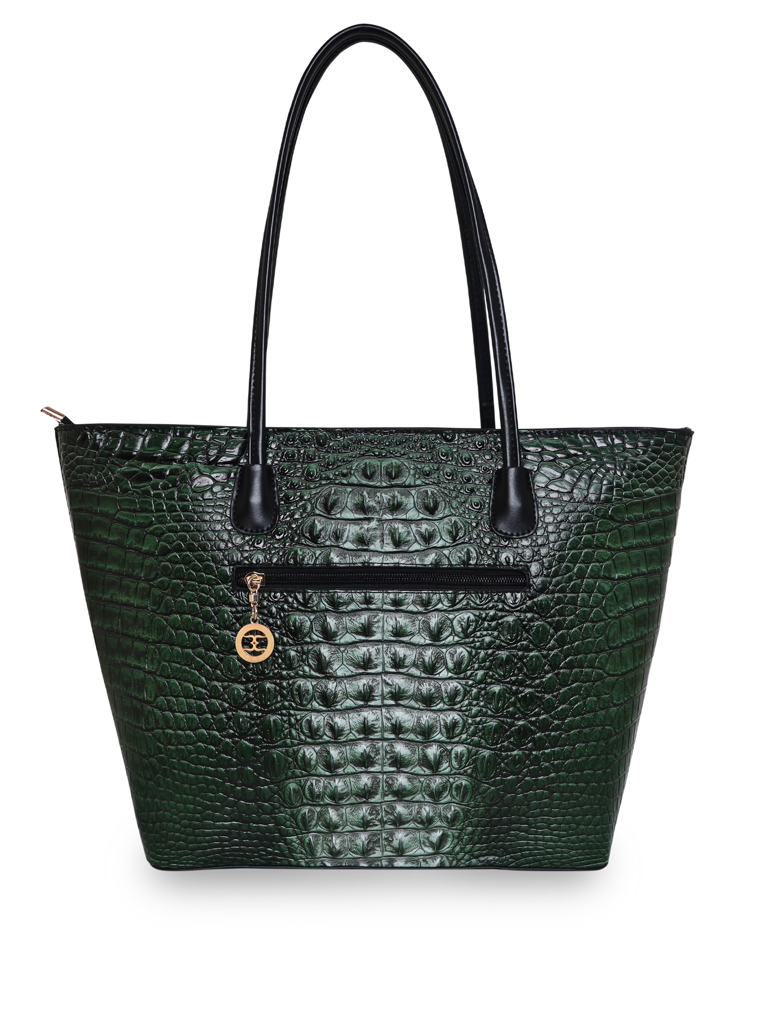 ESBEDA | ESBEDA Grey Color Crocodile Pattern Printed Handbag For Women 2
