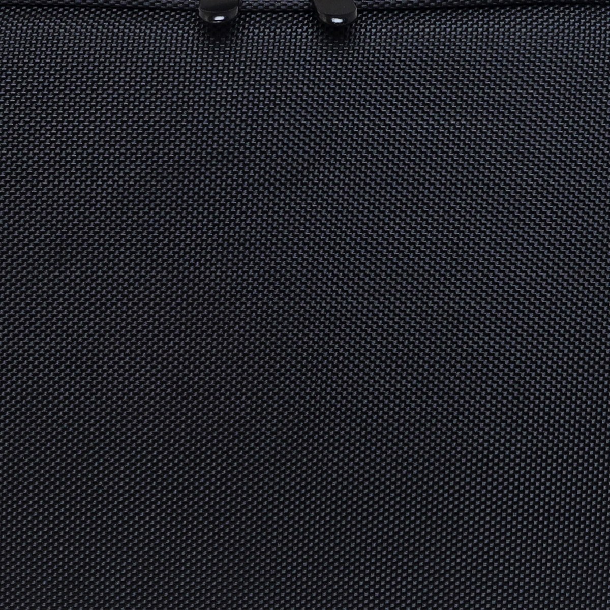 Women's Black Nylon Solid Cosmetic Bag