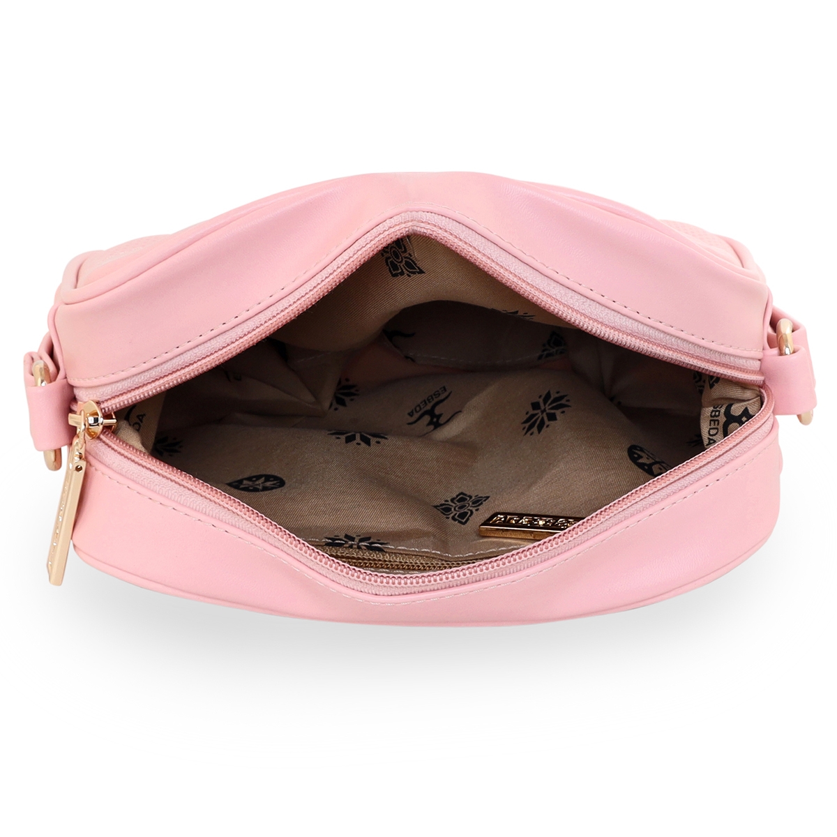 ESBEDA | Women's Pink PU Solid Sling Bags 4