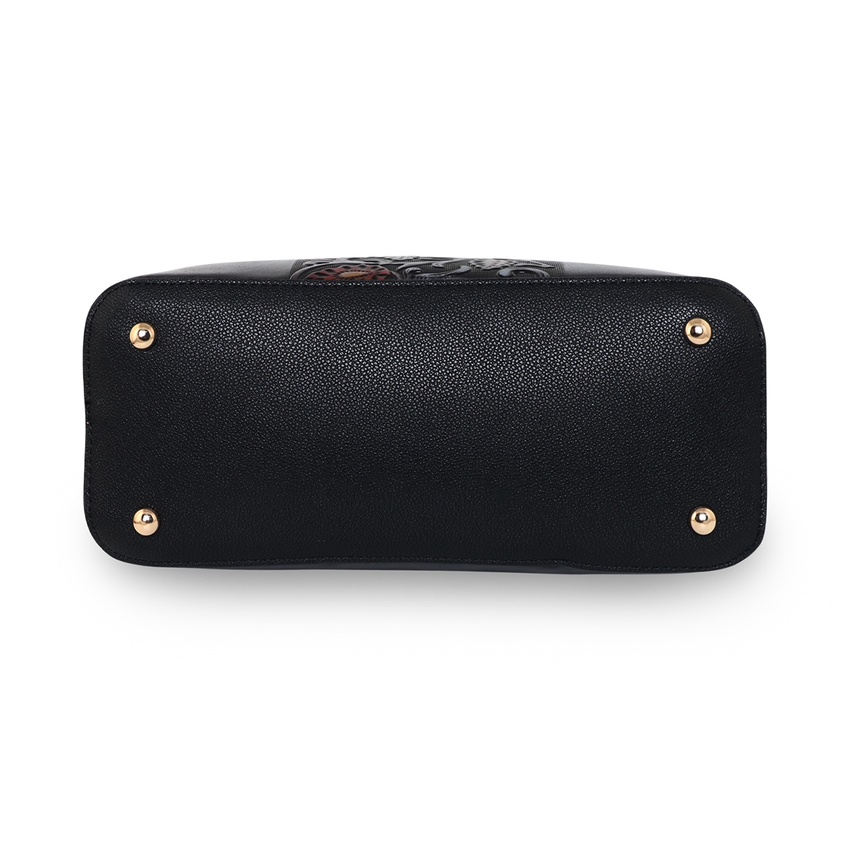 ESBEDA | ESBEDA Black Color Floral Embossed Handbag For Women 5
