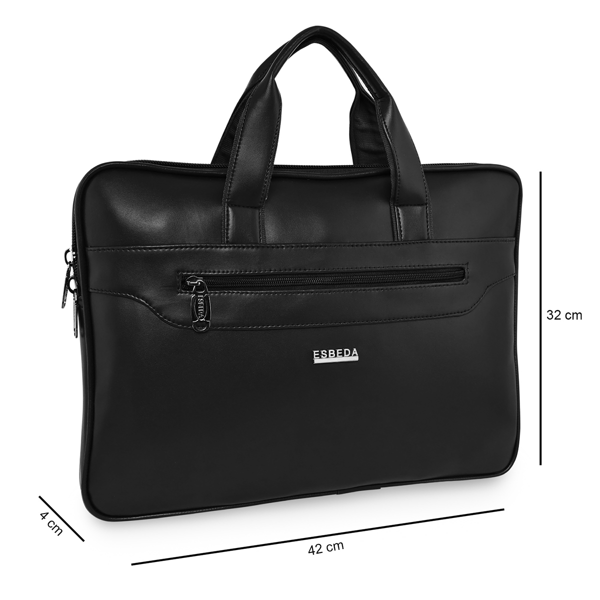 ESBEDA | ESBEDA Black Colour Laptop Shoulder Bag for Mens and Womens 1
