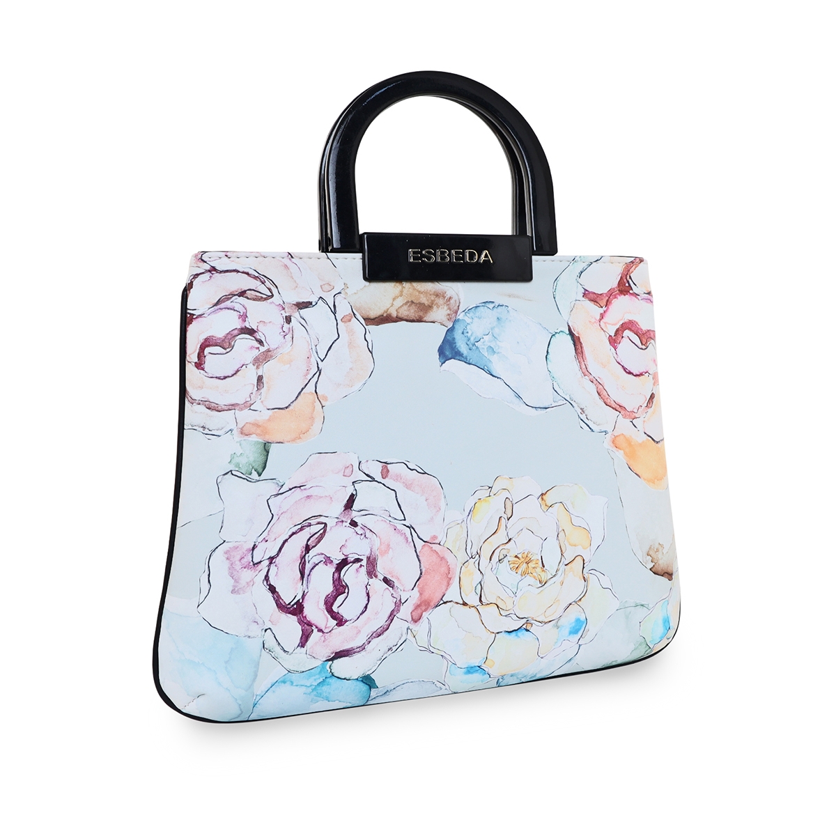 ESBEDA | ESBEDA Multi Colour Floral Printed  Handbag for Women 7