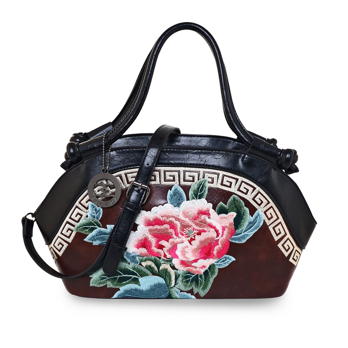 ESBEDA | Women's Red PU Embroidered Handbags 0