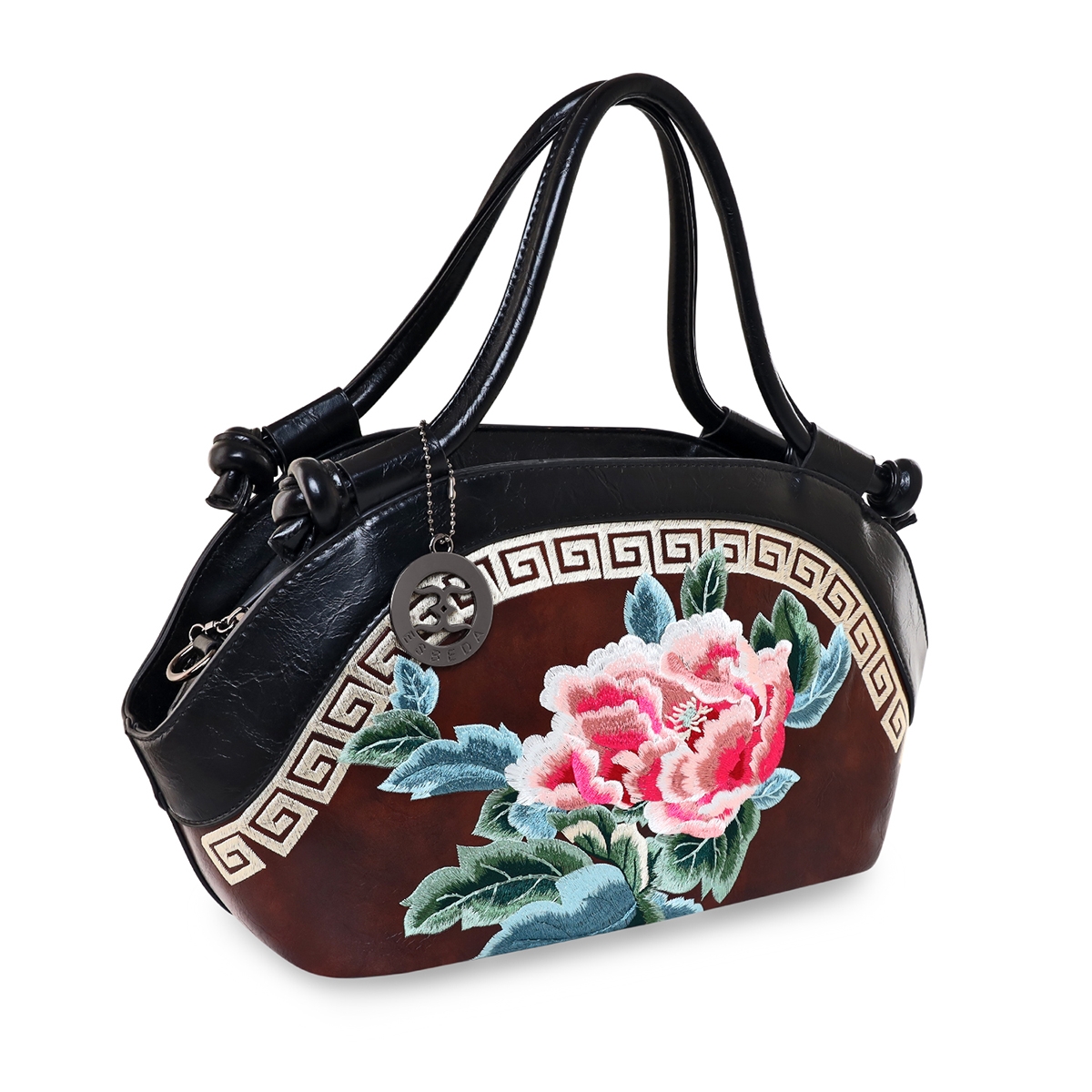ESBEDA | Women's Red PU Embroidered Handbags 7