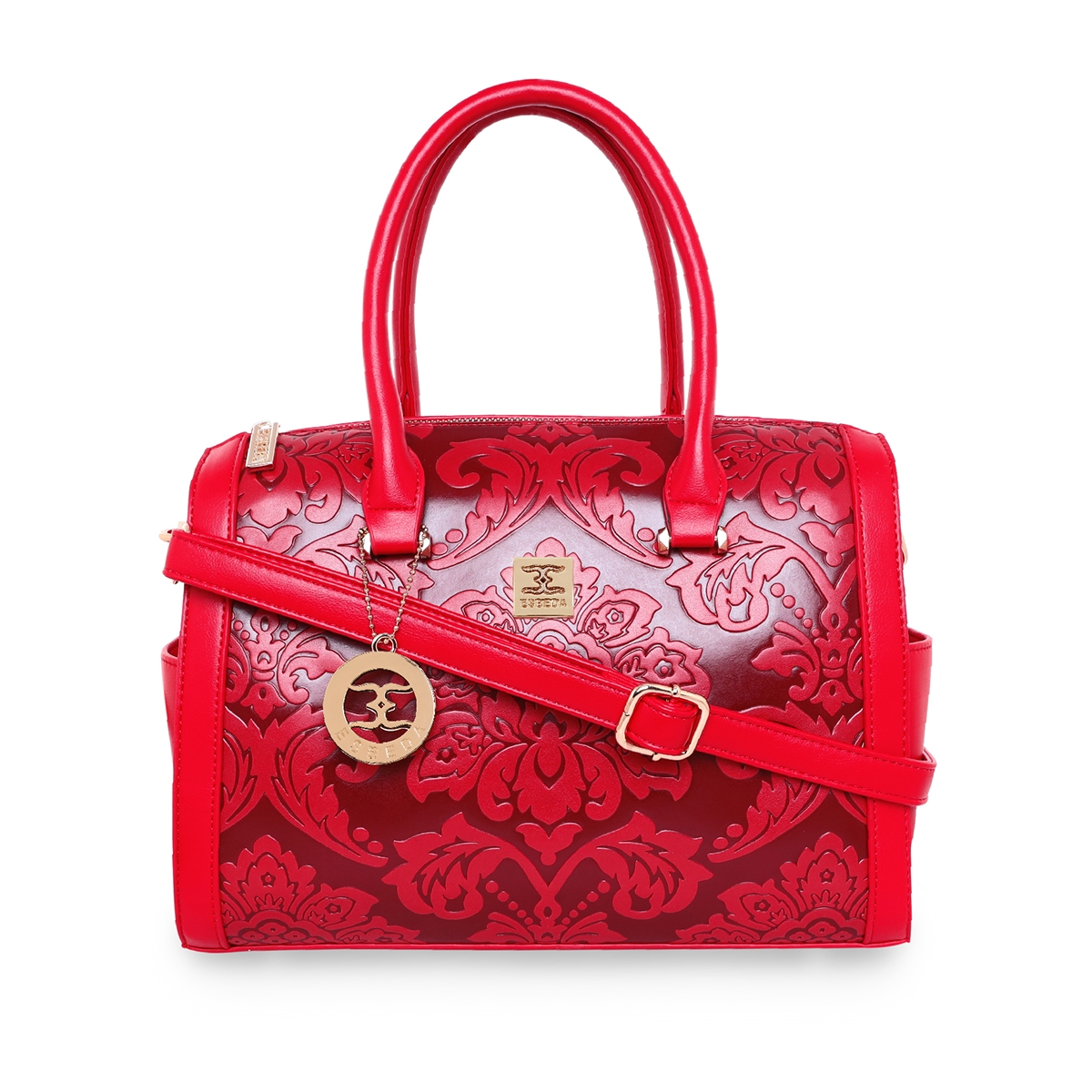 ESBEDA | Women's Red PU Printed Handbags 0
