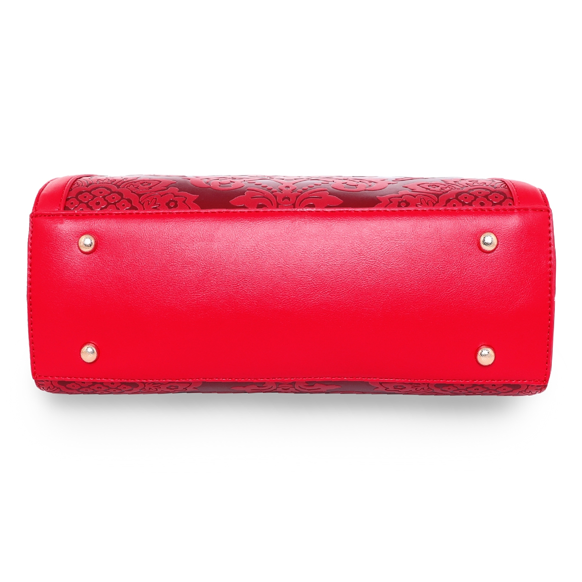 ESBEDA | Women's Red PU Printed Handbags 5