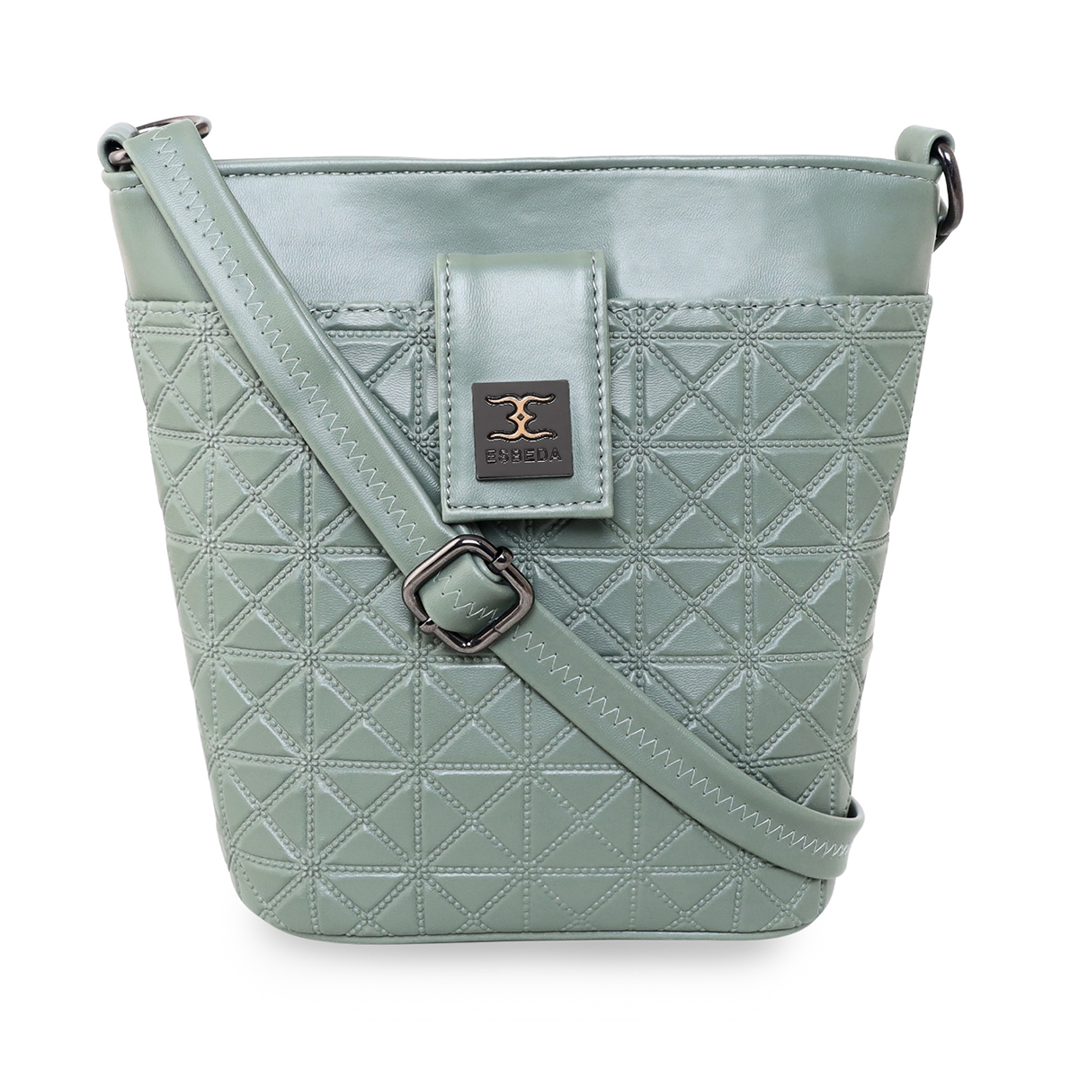 ESBEDA Gold Color Snake Art Box Sling Bag For Women : Amazon.in: Fashion