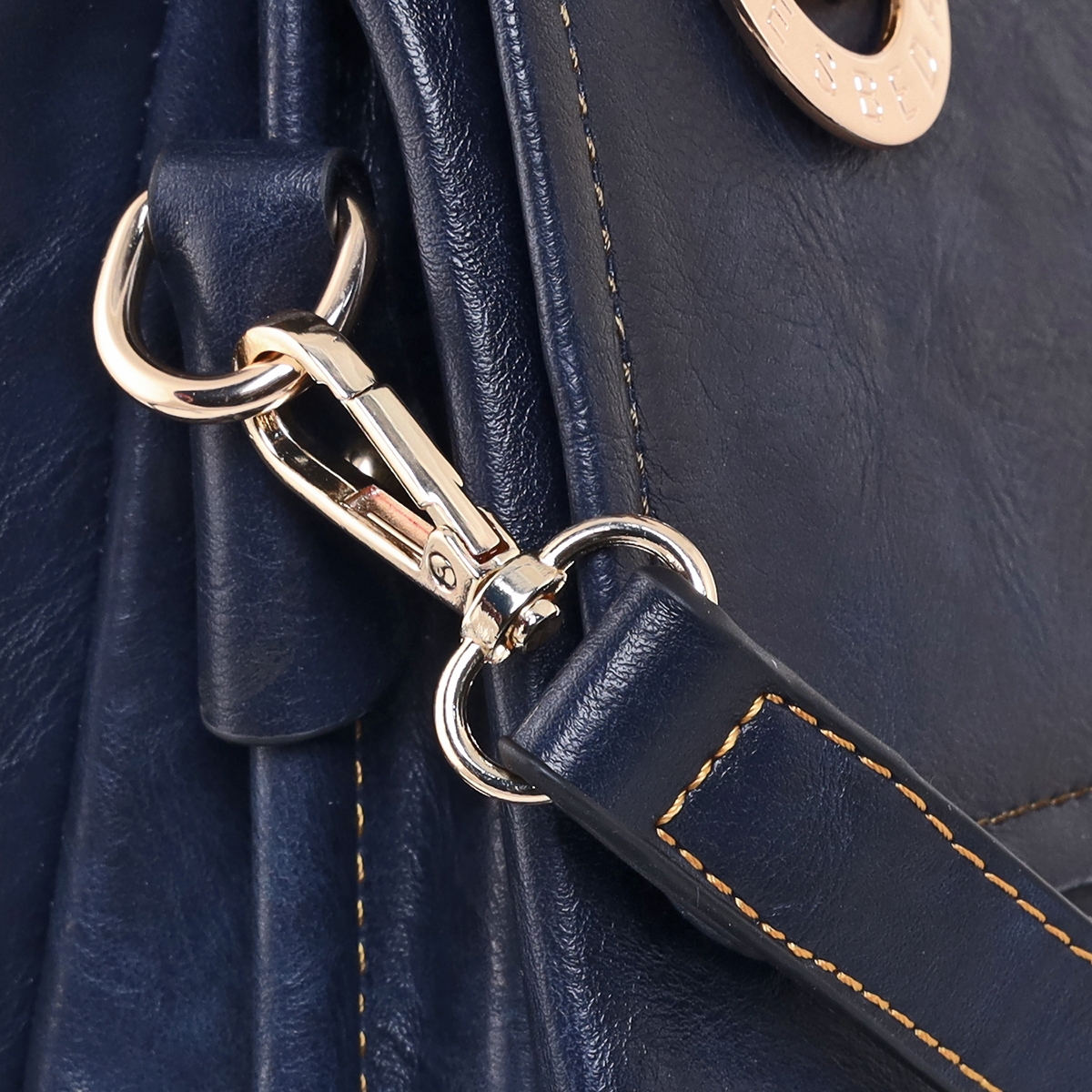 ESBEDA | Women's Blue PU Printed Handbags 8