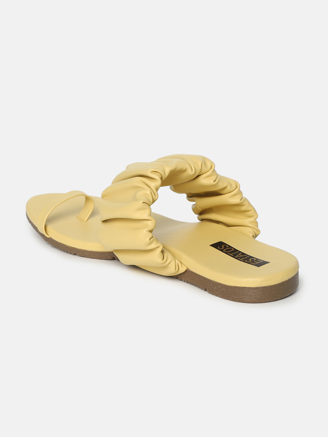 Yellow hotsell sliders womens