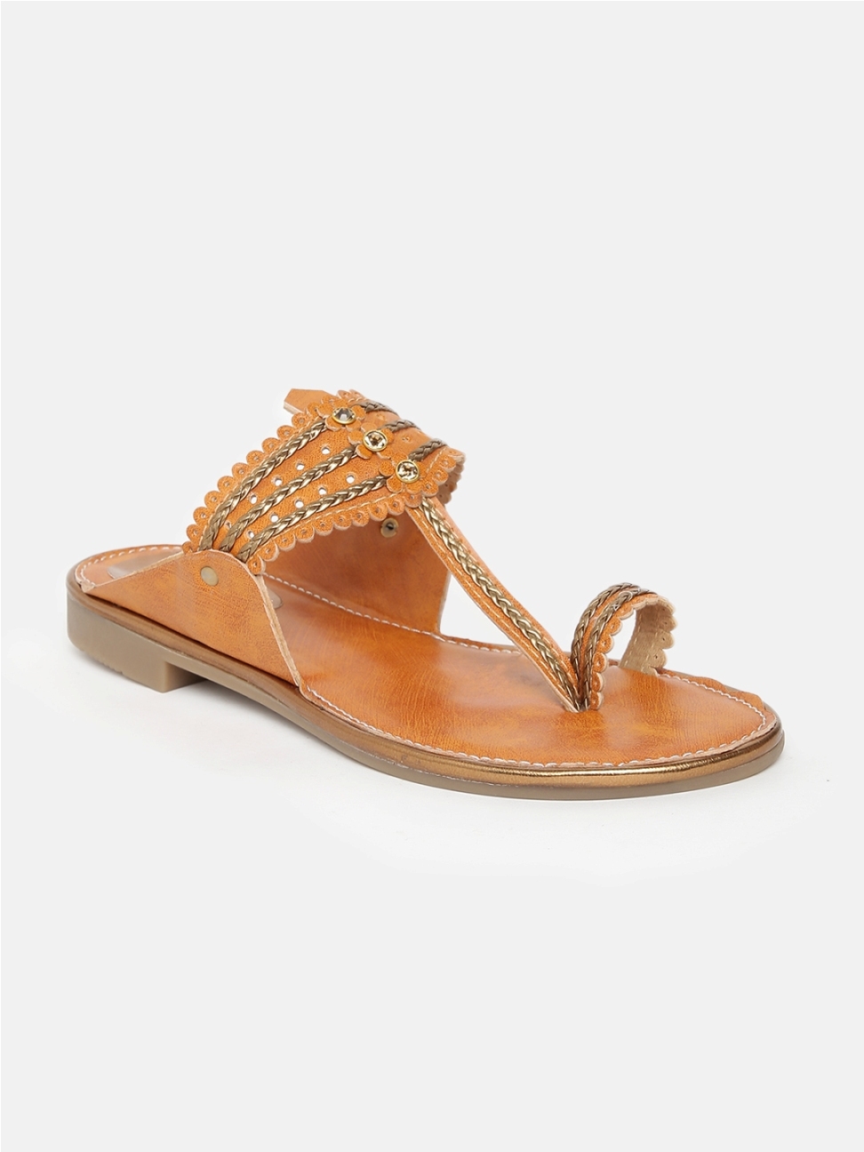 ESTATOS | Estatos Women Brown Flat Sandals 1