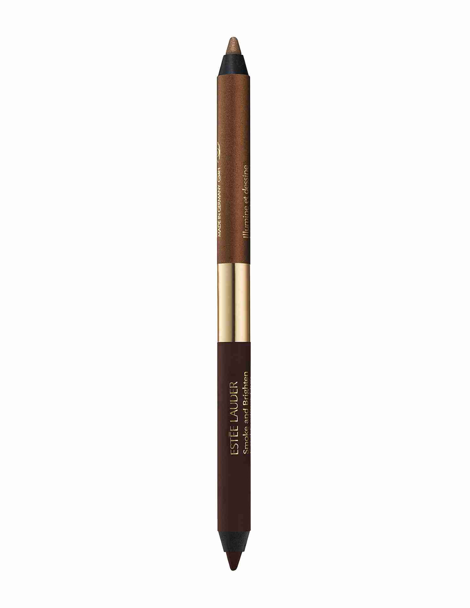 Smoke And Brighten Kajal Eyeliner Duo • Dark Chocolate / Rich Bronze