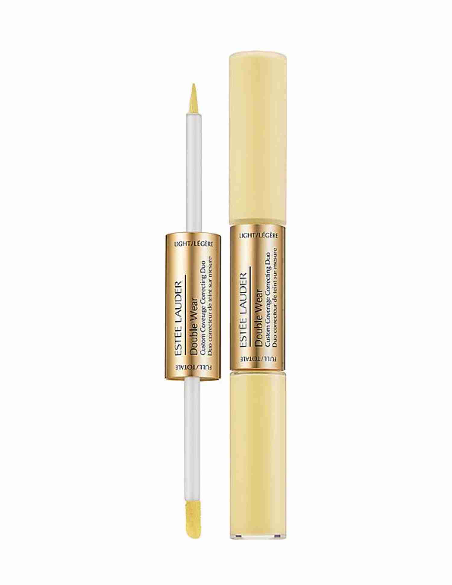 Double Wear Custom Coverage Correcting Duo • Yellow