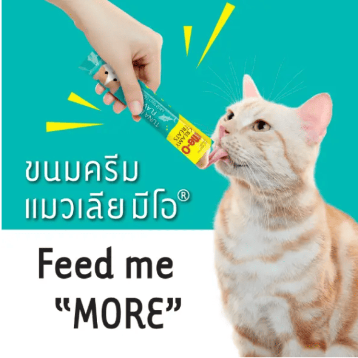 Me O Chicken & Pumpkin Cat Creamy Treat - 60 g