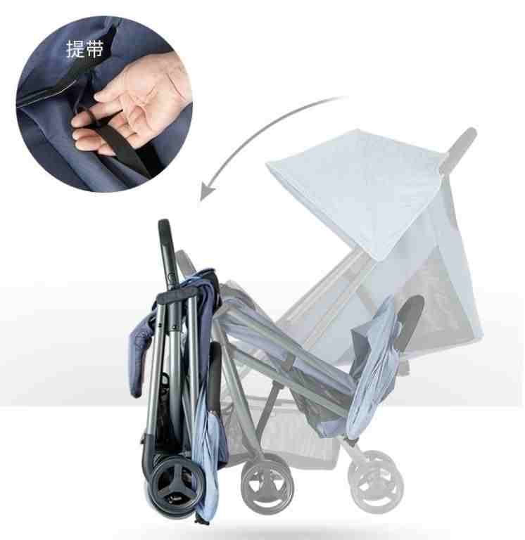 Evenflo Urbini Lightweight Isti Stroller - Blue