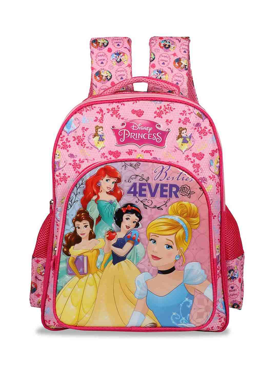 Excel Production Disney Princess Bestie forever Pink School Bag 36 Cm Bags for Girls Age 3Y+ (Pink)