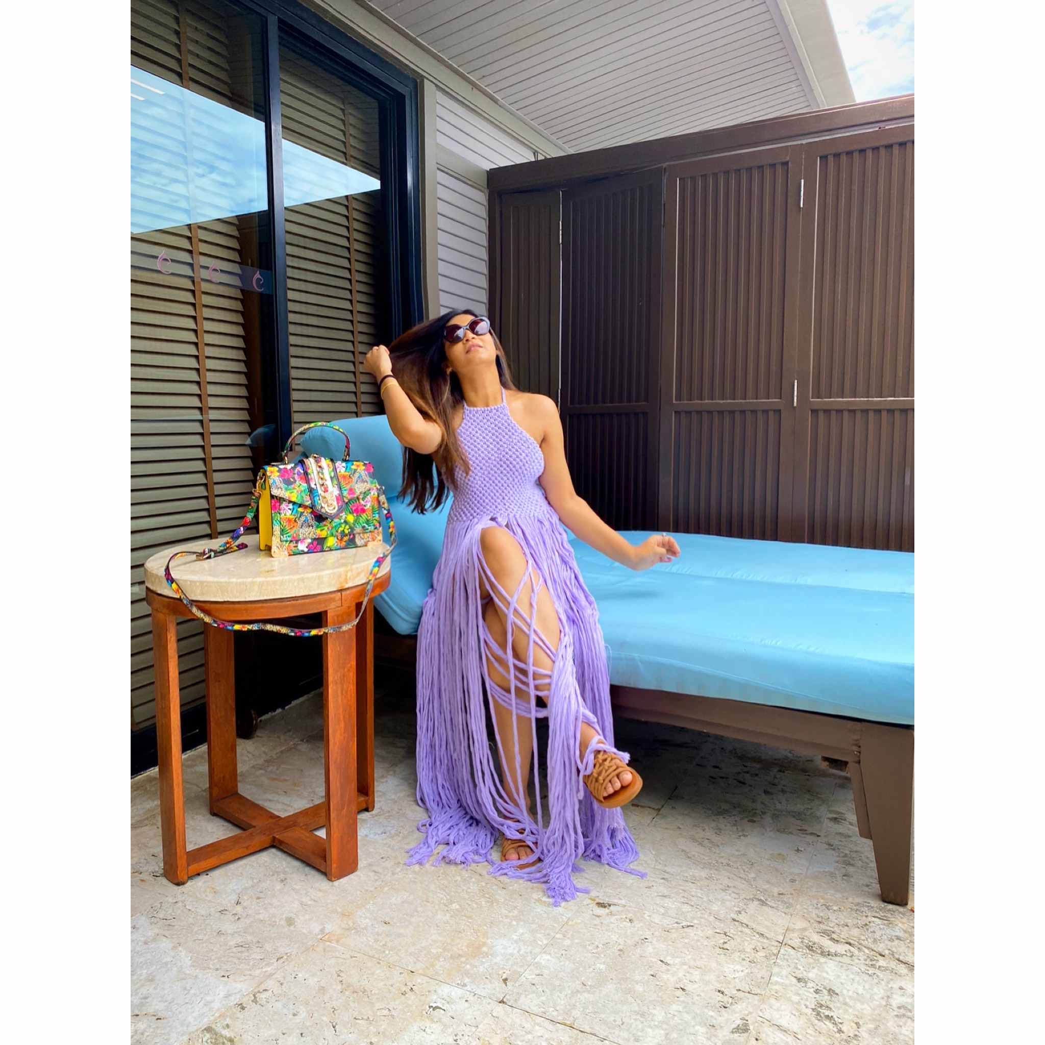 The Go-With-The-Flow Top- Purple