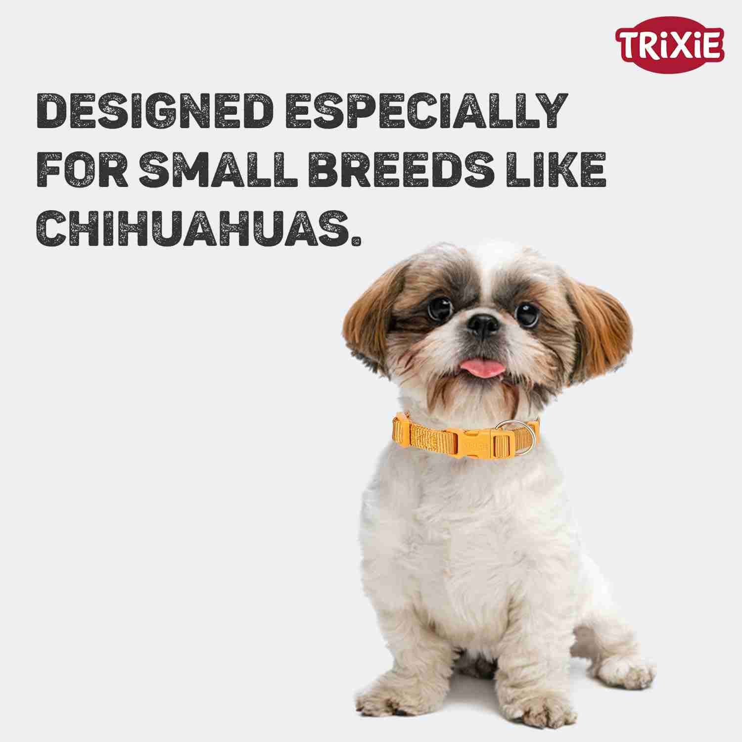Trixie Premium Nylon Dog Collar (Curry)