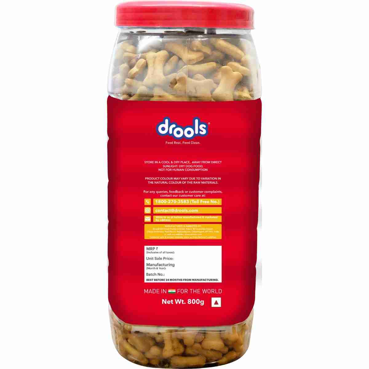 Drools All Life Stages Dog Treat Biscuits 800g