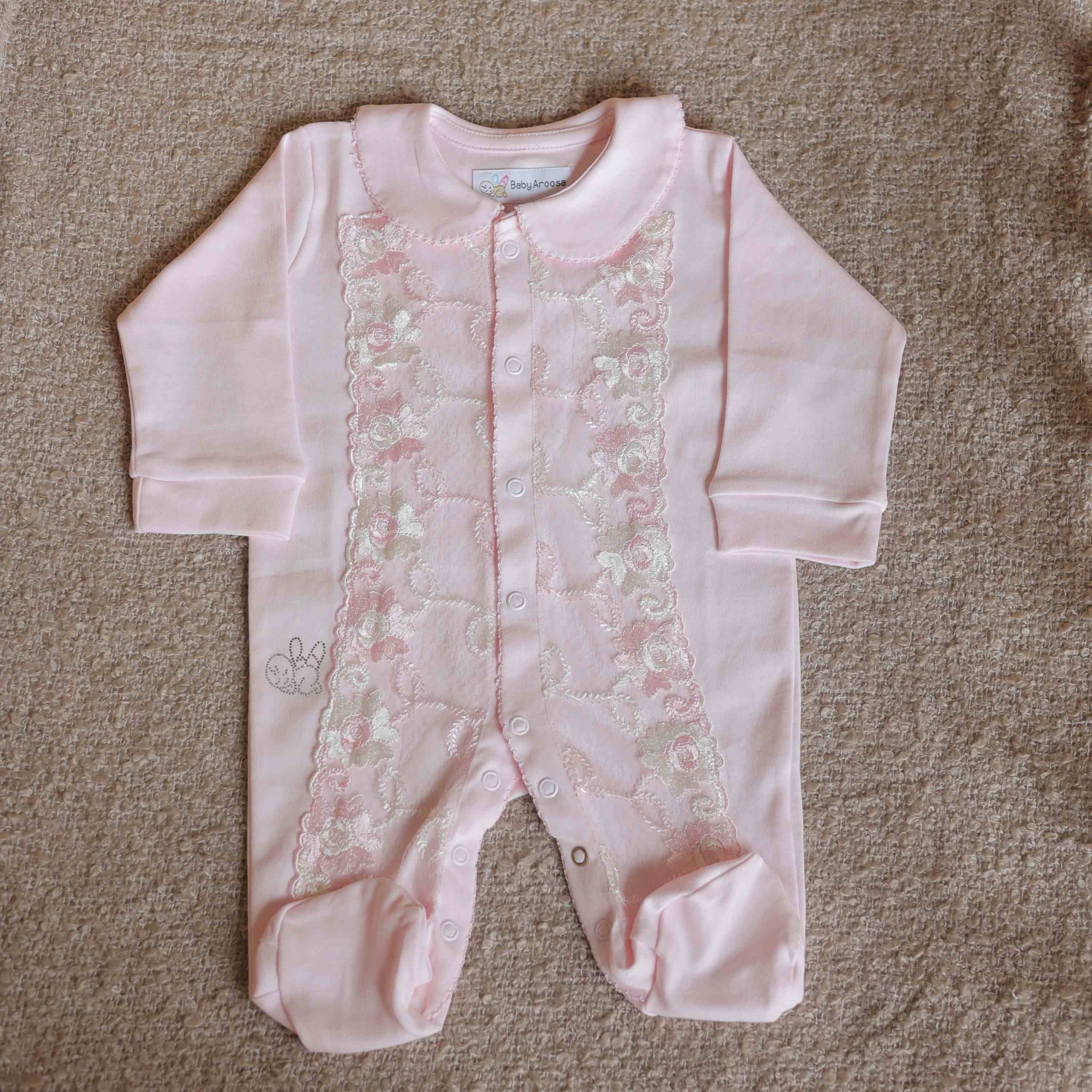 Lace Petal Dream Romper Set