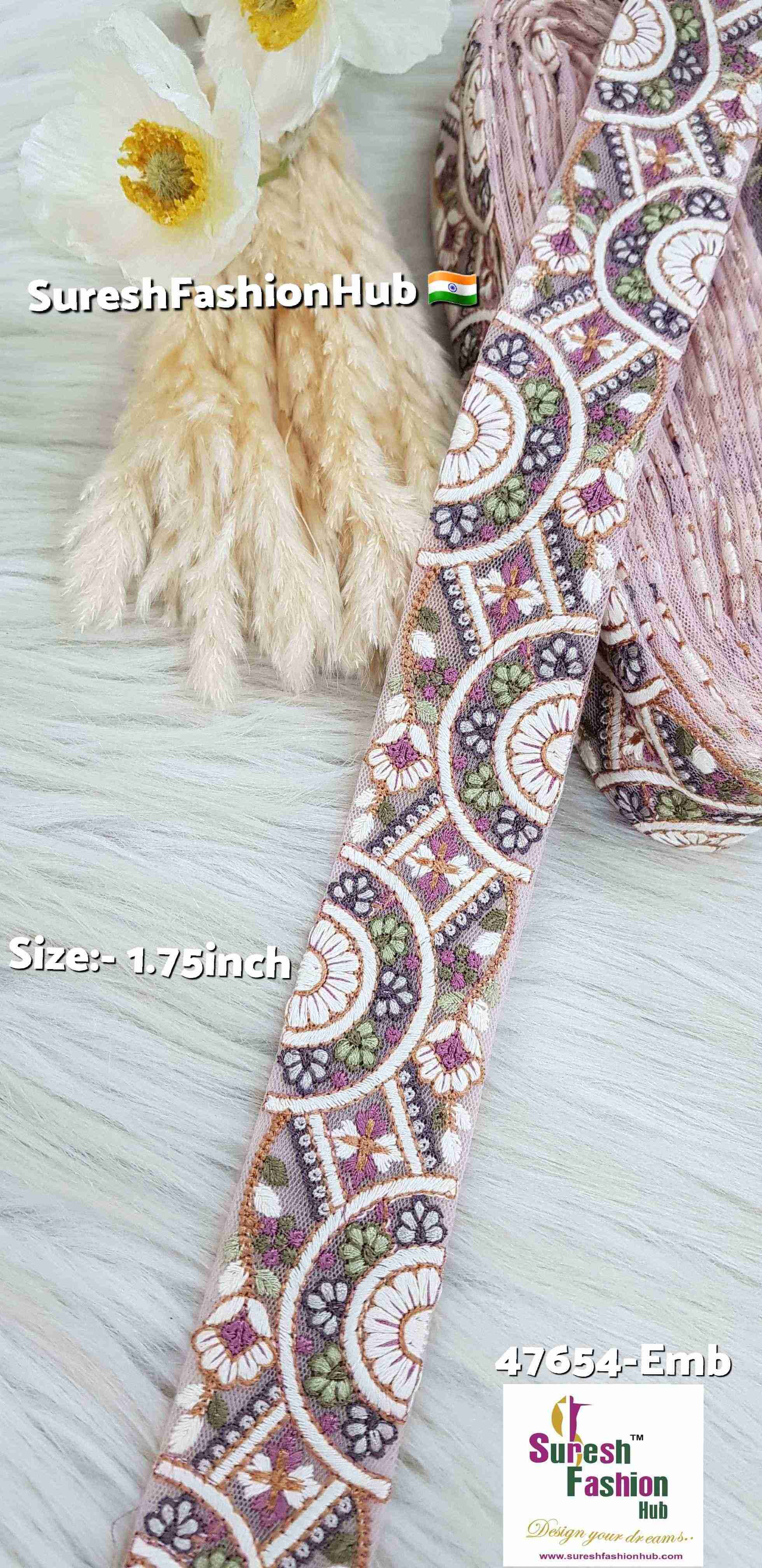  Floral Thread Lace