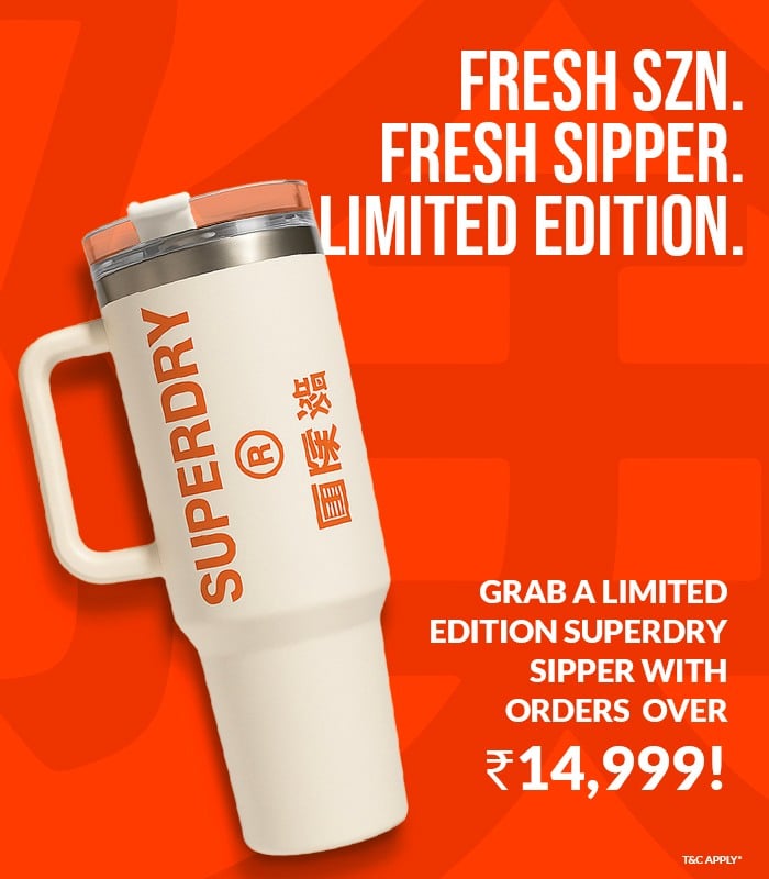 SUPERDRY SIPPER (FREEBIE ONLY, NOT FOR SALE)