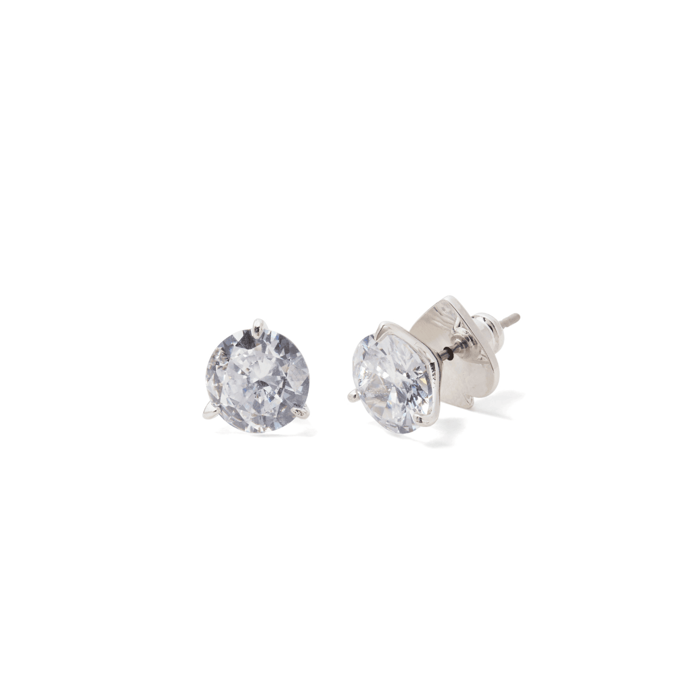 Brilliant Statements Tri-Prong Studs