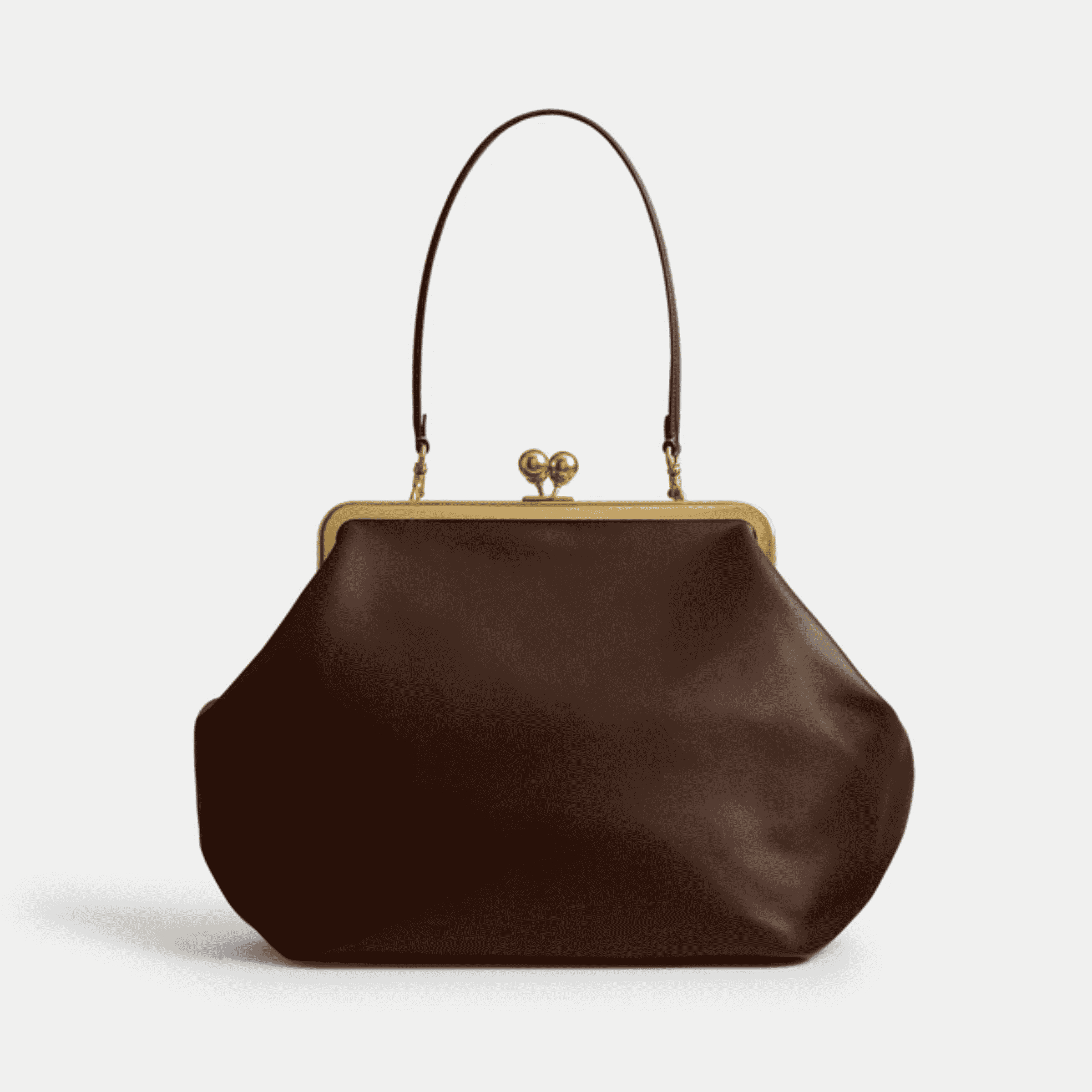 Large Kisslock Frame Bag