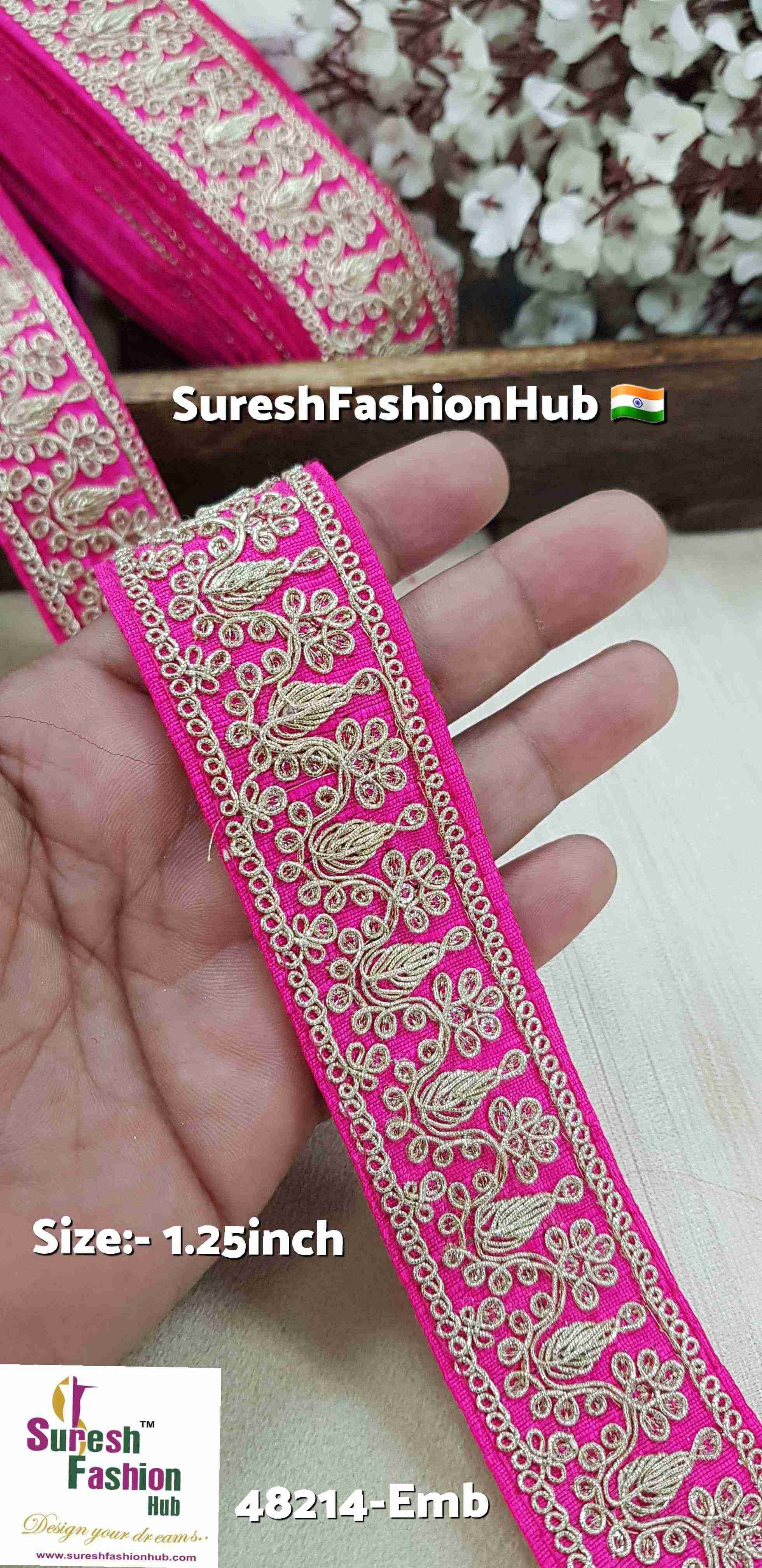 Rani Pearl & Sequence Fabric Lace