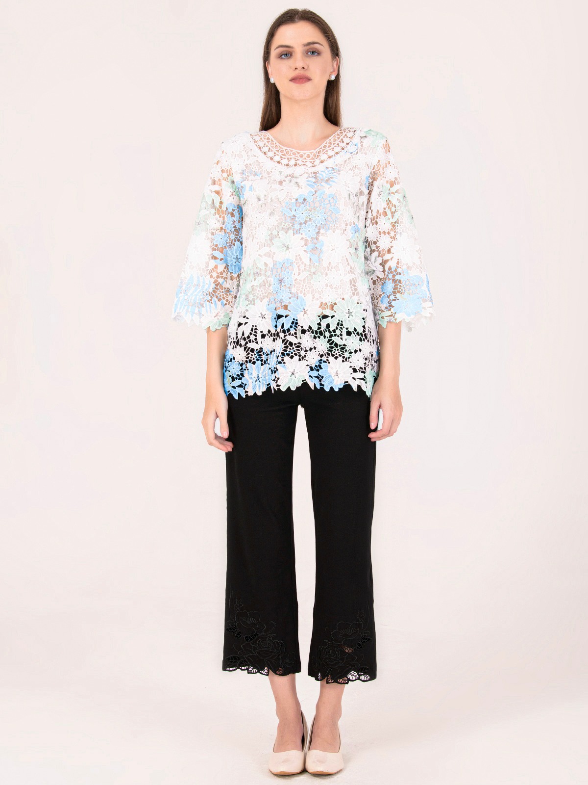 Albion Women White Smart Top