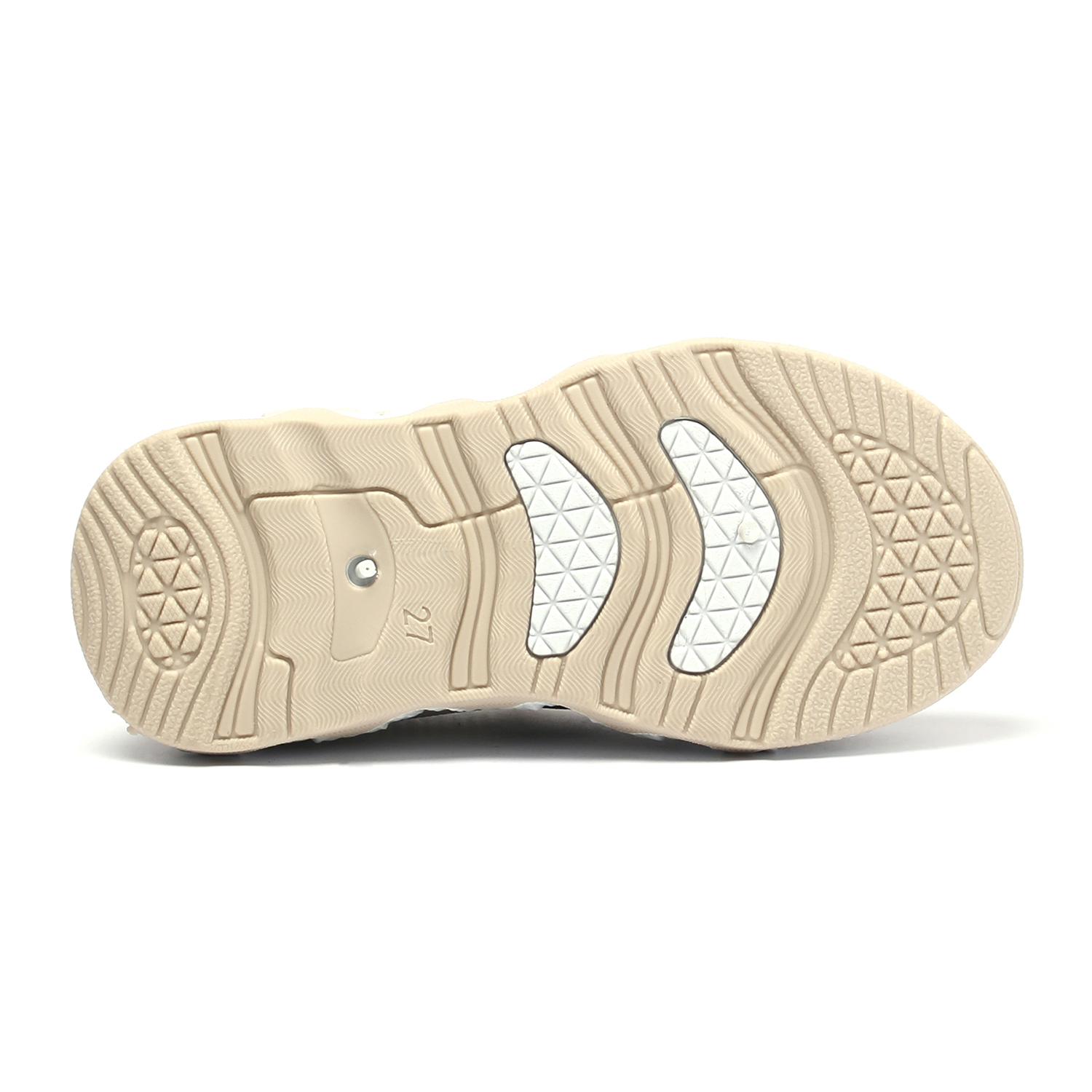 Kids Beige Casual Slip On Shoes