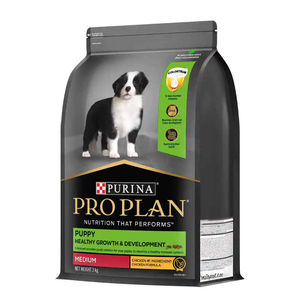 Purina Pro Plan Chicken Medium Breed Puppy Dog Dry Food 1kg