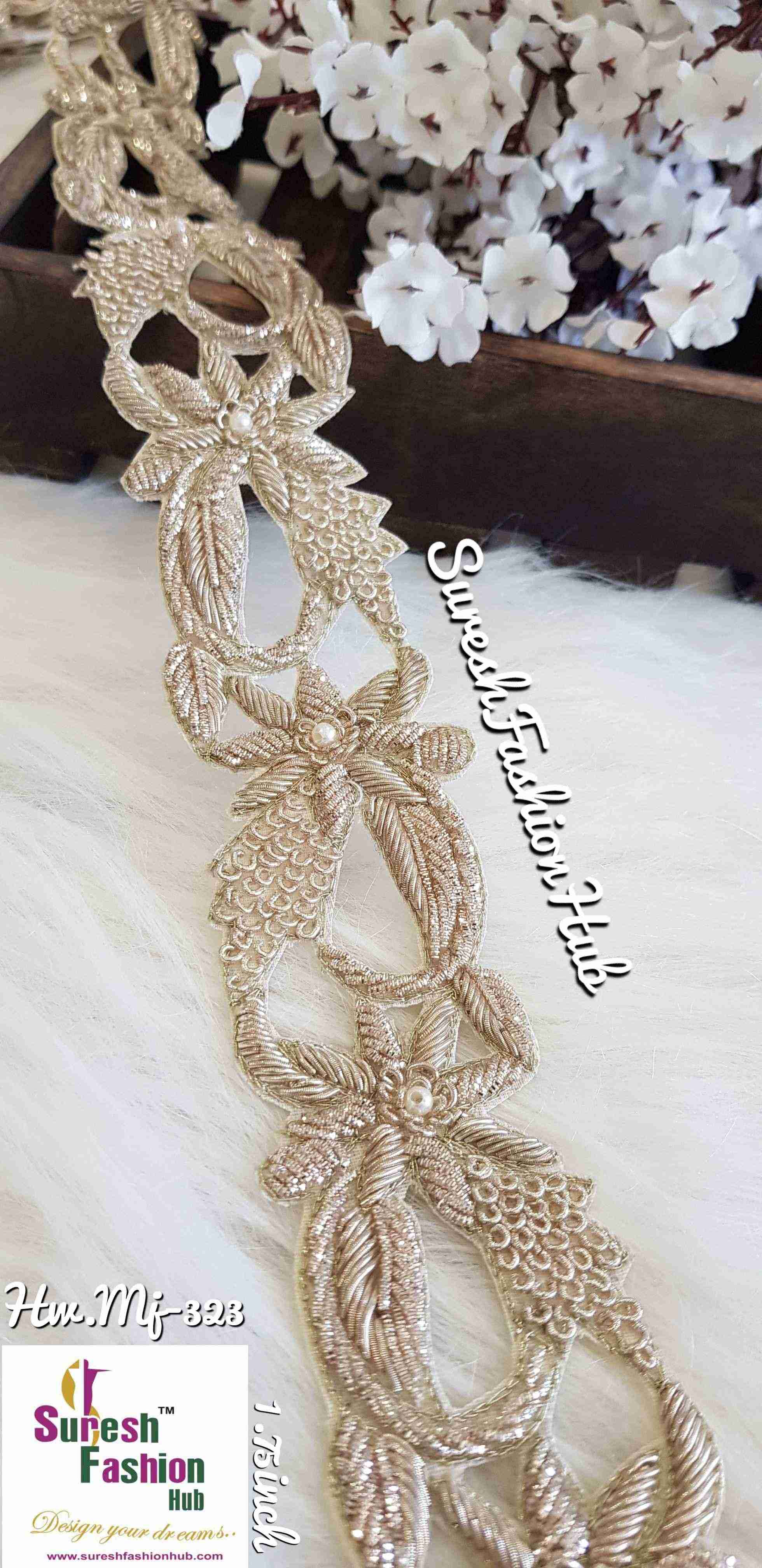 Handmade decorative Water Gold Ribbon