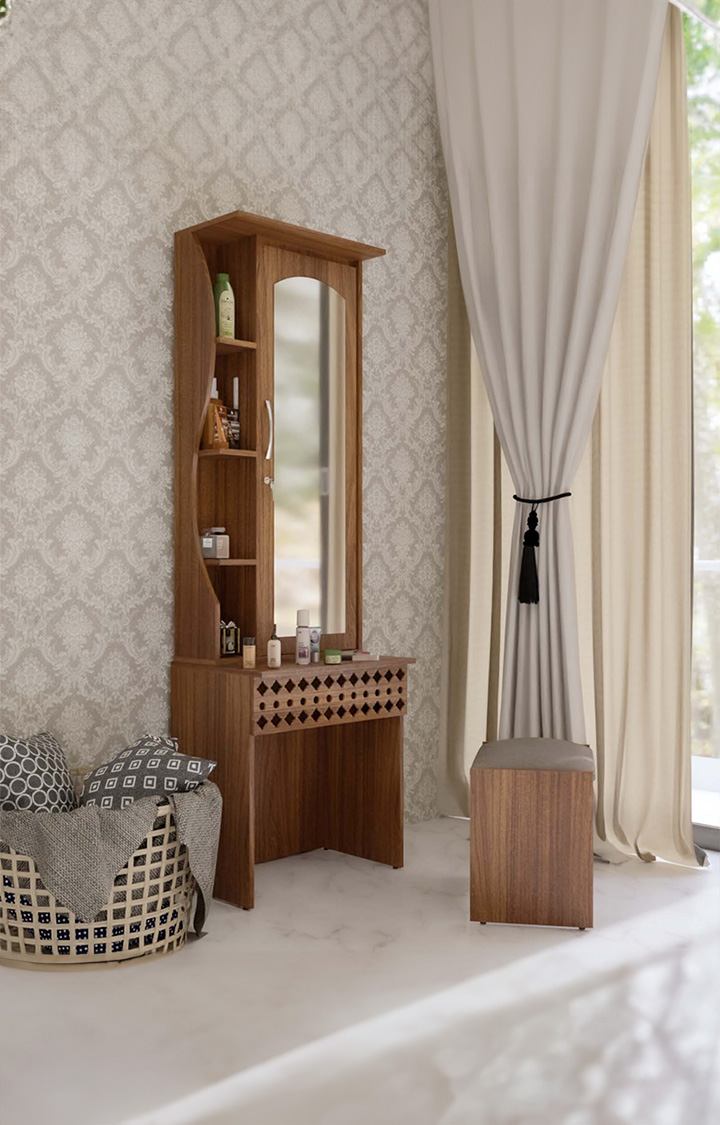 neudot Iris Dressing Table - Leon Teak (Iris)