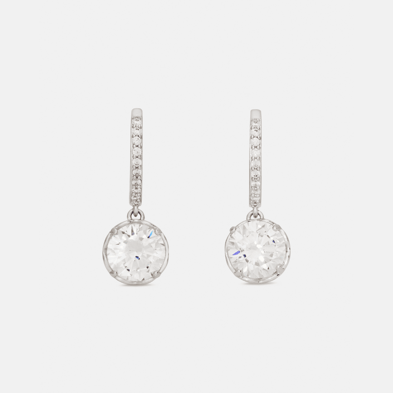 That Sparkle Pavé Mini Hoops