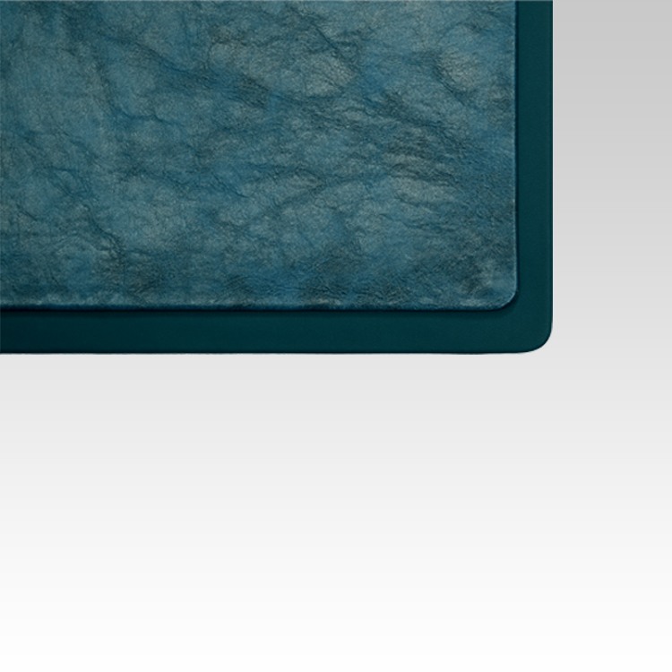 22x16 Inches Rigid Desk Blotter | Moderno | Blue