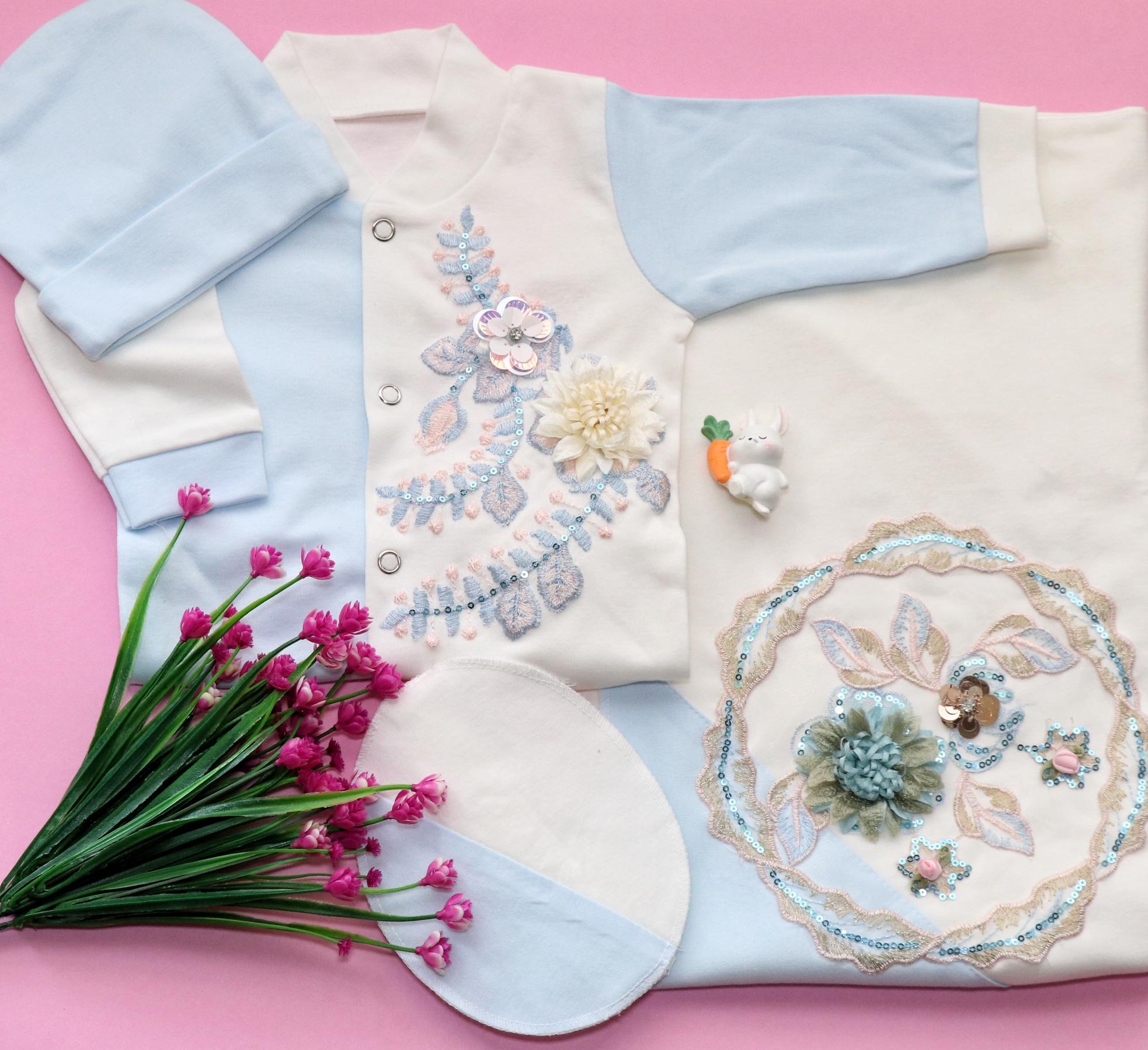 Natural Azzure Romper Set