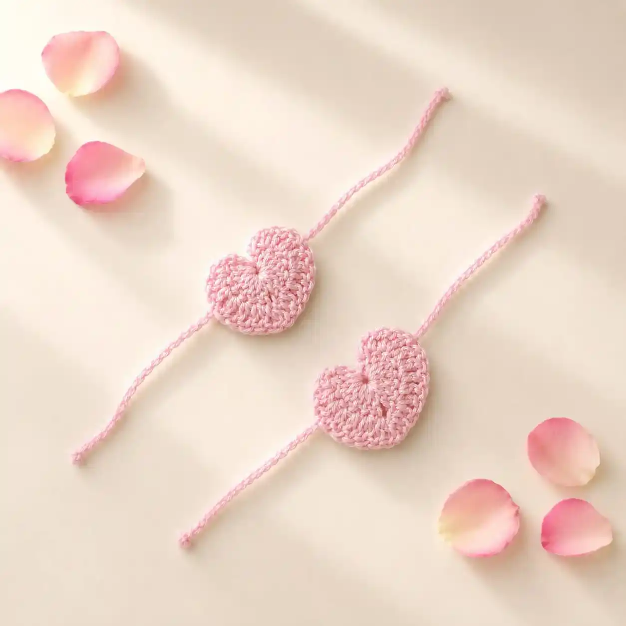 Pawsh Pet Pink Heart Rakhi for Dogs & Cats, 1 Pcs