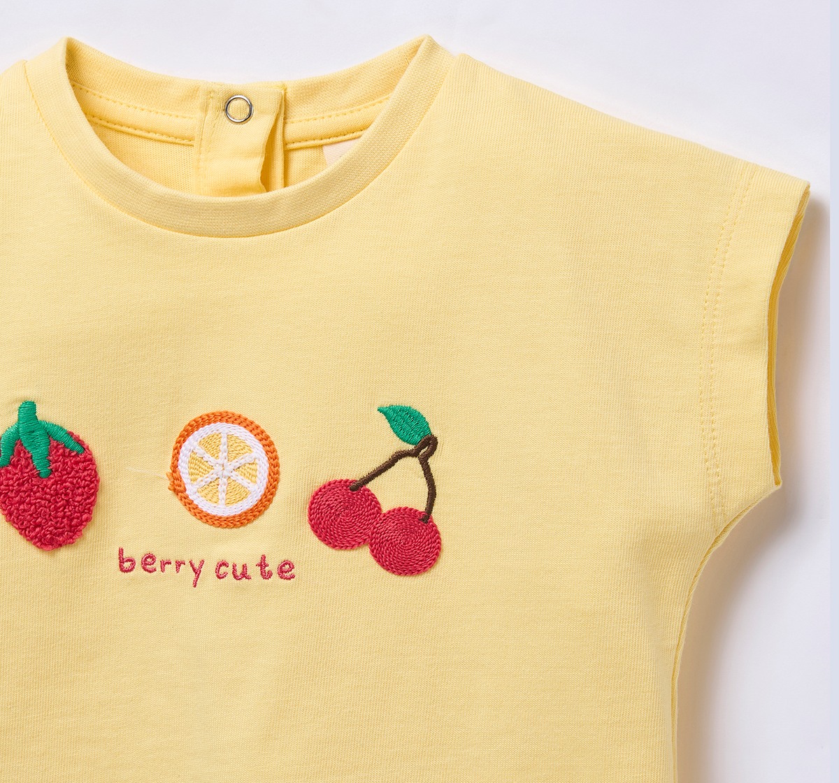 Ed-a-Mamma Baby Girls T-Shirt Yellow